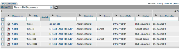 Document Log
